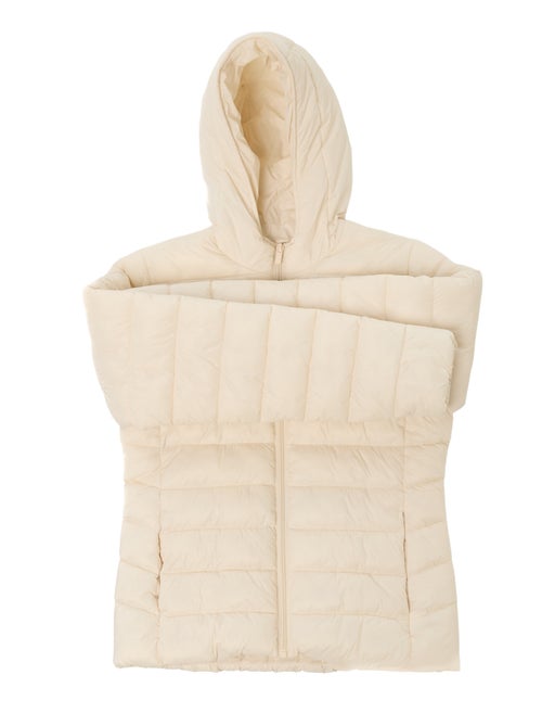 Doudoune légère à capuche unie - Kiabi