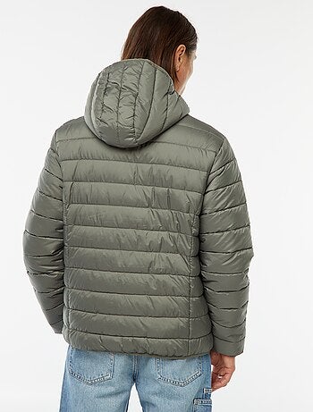 Doudoune légère à capuche