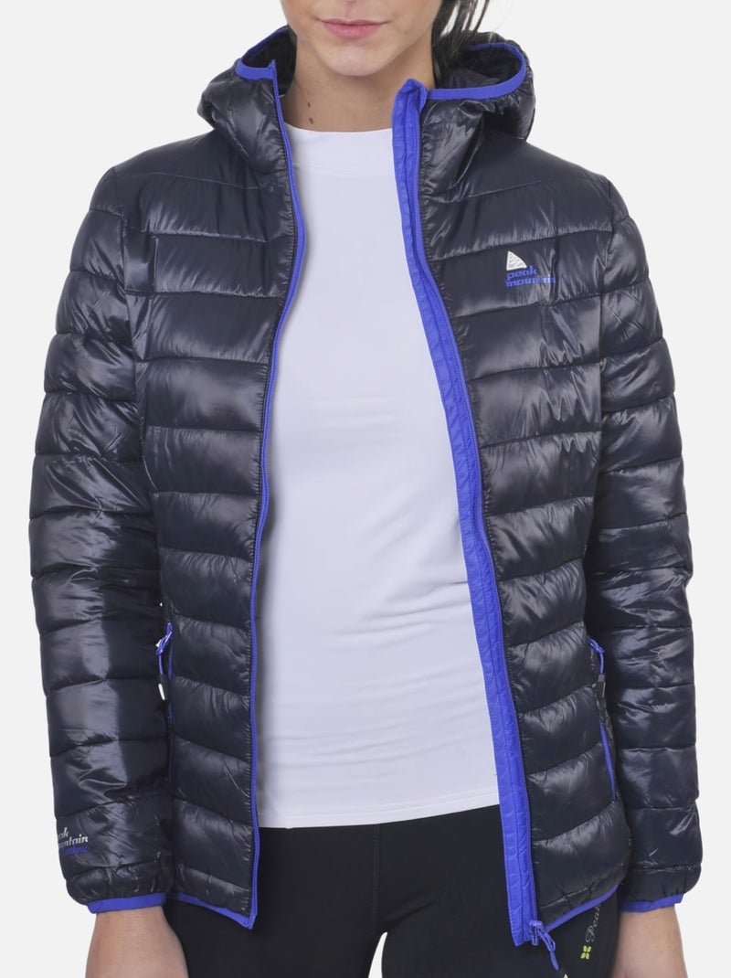 Doudoune légère   ALISEO - PEAK MOUNTAIN Bleu marine - Kiabi