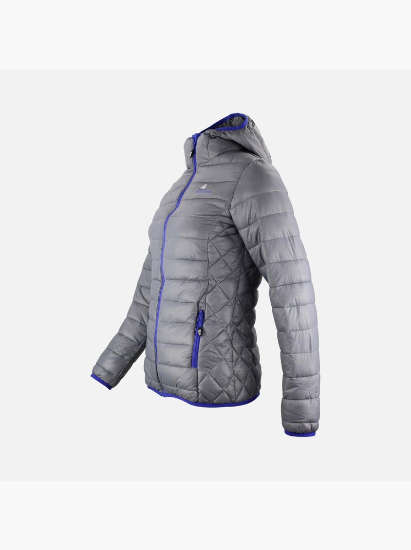 Doudoune légère   ALISEO - PEAK MOUNTAIN Gris - Kiabi