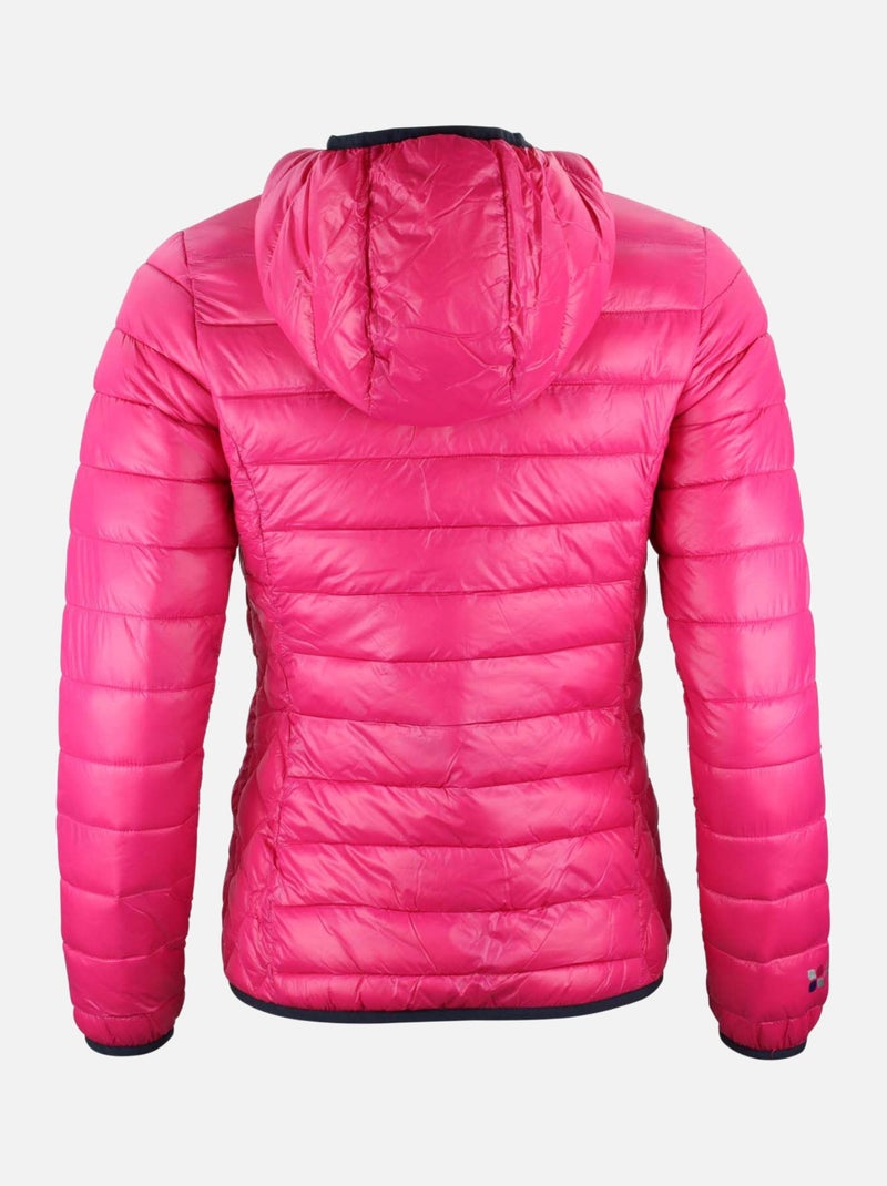 Doudoune légère   ALISEO - PEAK MOUNTAIN Rose fushia - Kiabi