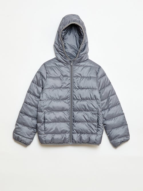 Doudoune légère avec capuche - Kiabi