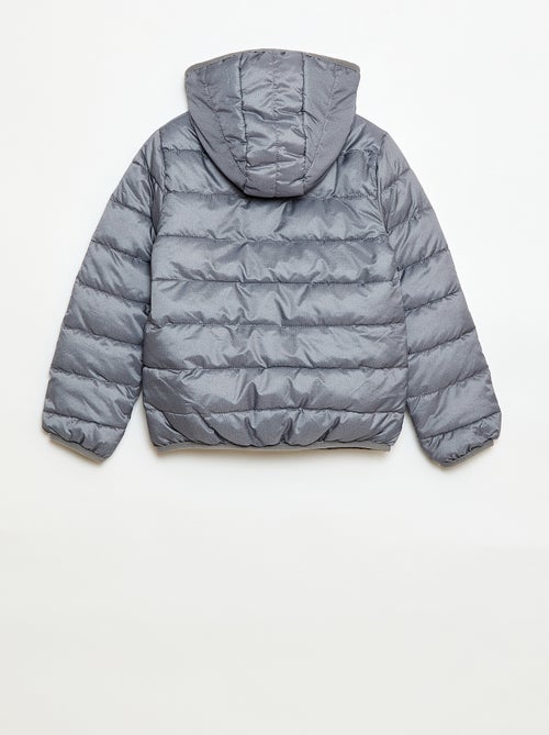 Doudoune légère avec capuche - Kiabi
