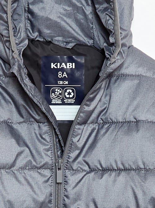 Doudoune légère avec capuche - Kiabi