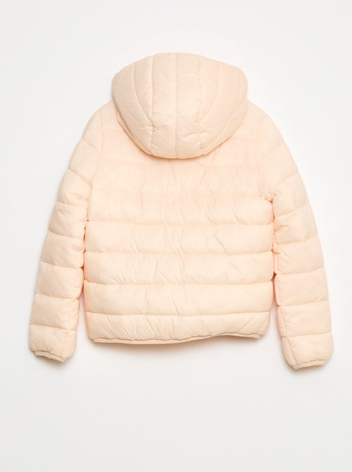 Doudoune légère avec capuche - Kiabi