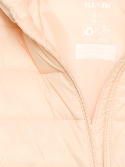 Doudoune légère avec capuche - Kiabi