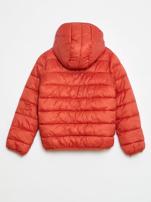 Doudoune légère avec capuche - Kiabi