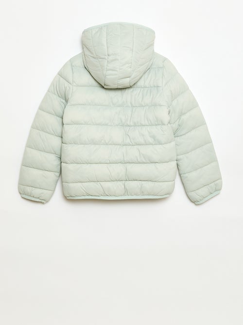 Doudoune légère avec capuche - Kiabi
