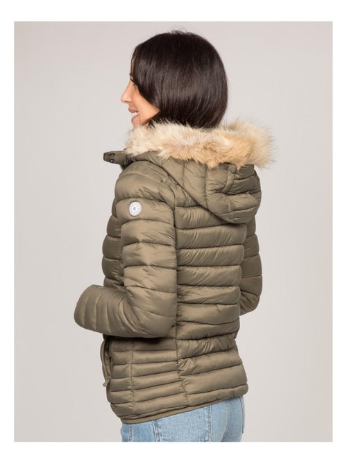 Doudoune légère capuche amovible UBAYE - Kiabi