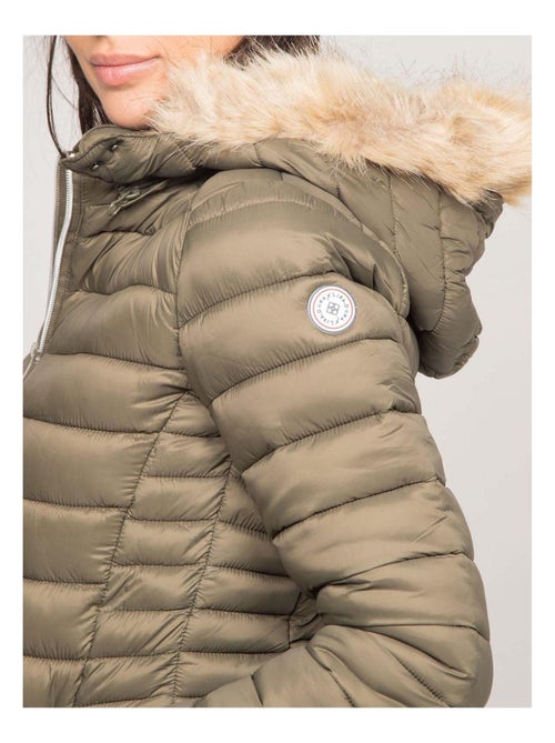 Doudoune légère capuche amovible UBAYE - Kiabi