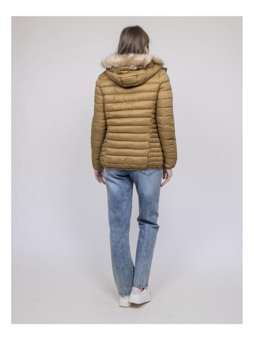 Doudoune légère capuche amovible UBAYE - Kiabi