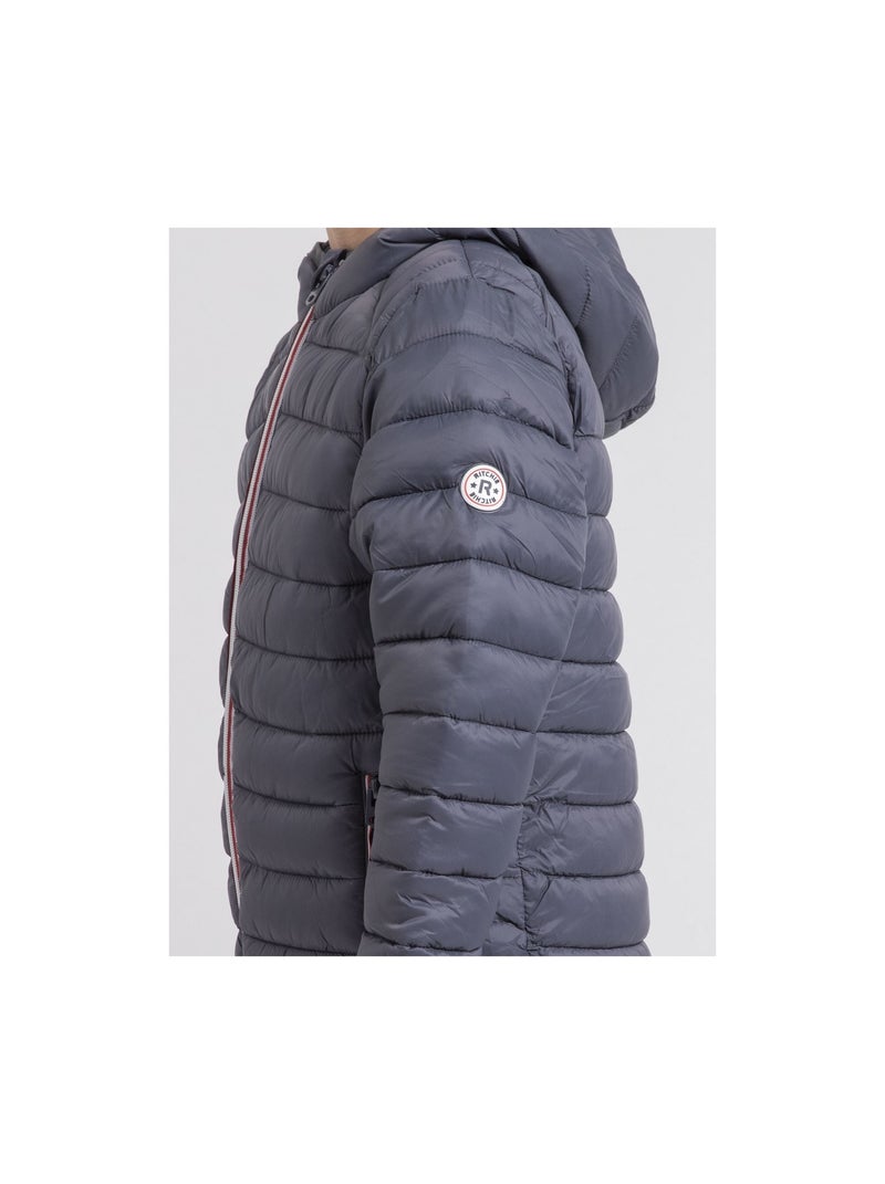 Doudoune légère capuche zilling garçon Gris - Kiabi
