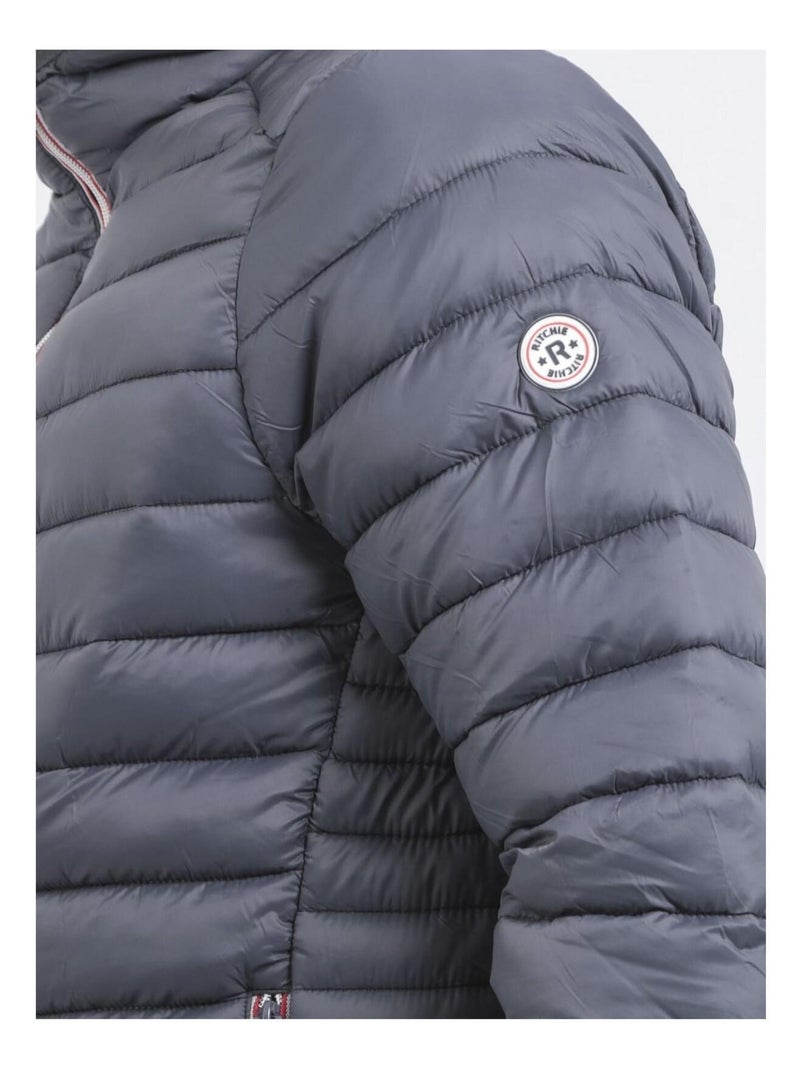 Doudoune légère capuche ZILLING Gris - Kiabi
