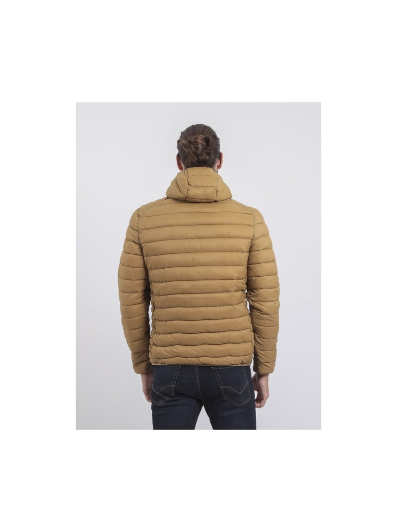 Doudoune légère capuche ZILLING II Marron caramel - Kiabi