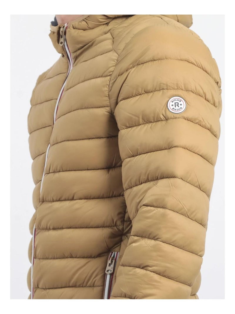 Doudoune légère capuche ZILLING II Marron caramel - Kiabi