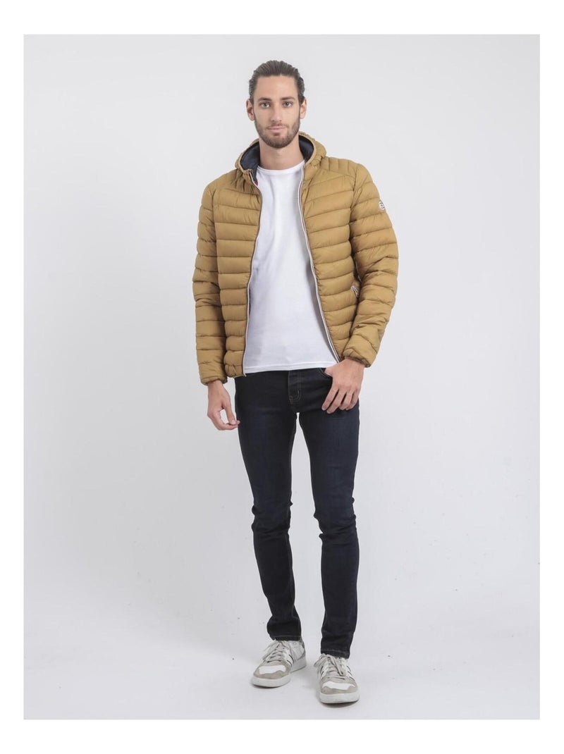 Doudoune légère capuche ZILLING II Marron caramel - Kiabi