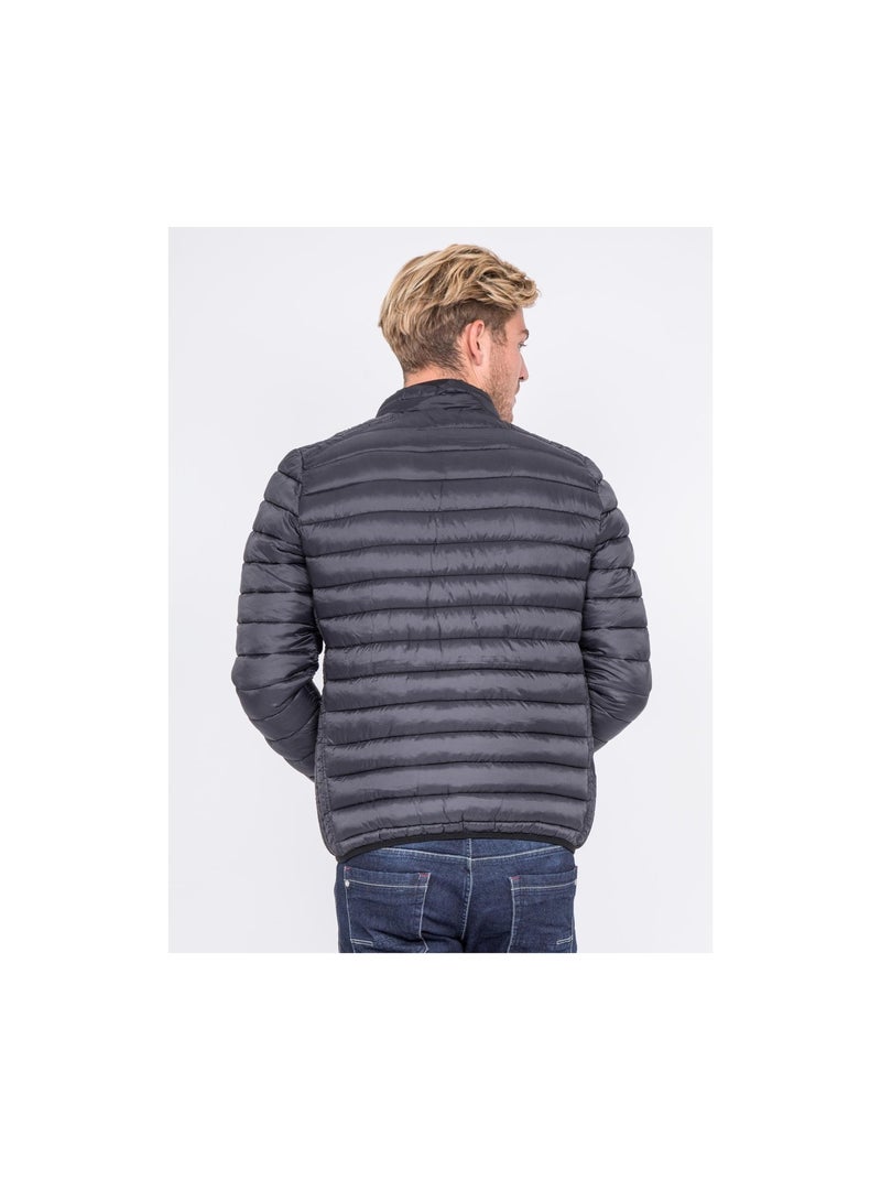 Doudoune légère col montant ZERNOBI Noir - Kiabi