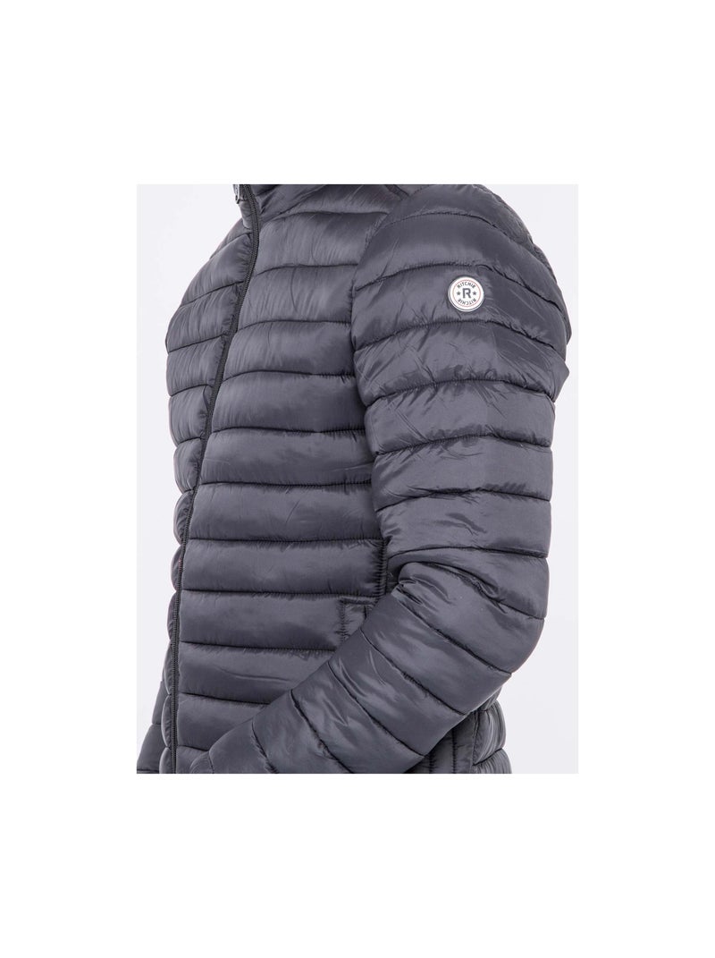 Doudoune légère col montant ZERNOBI Noir - Kiabi