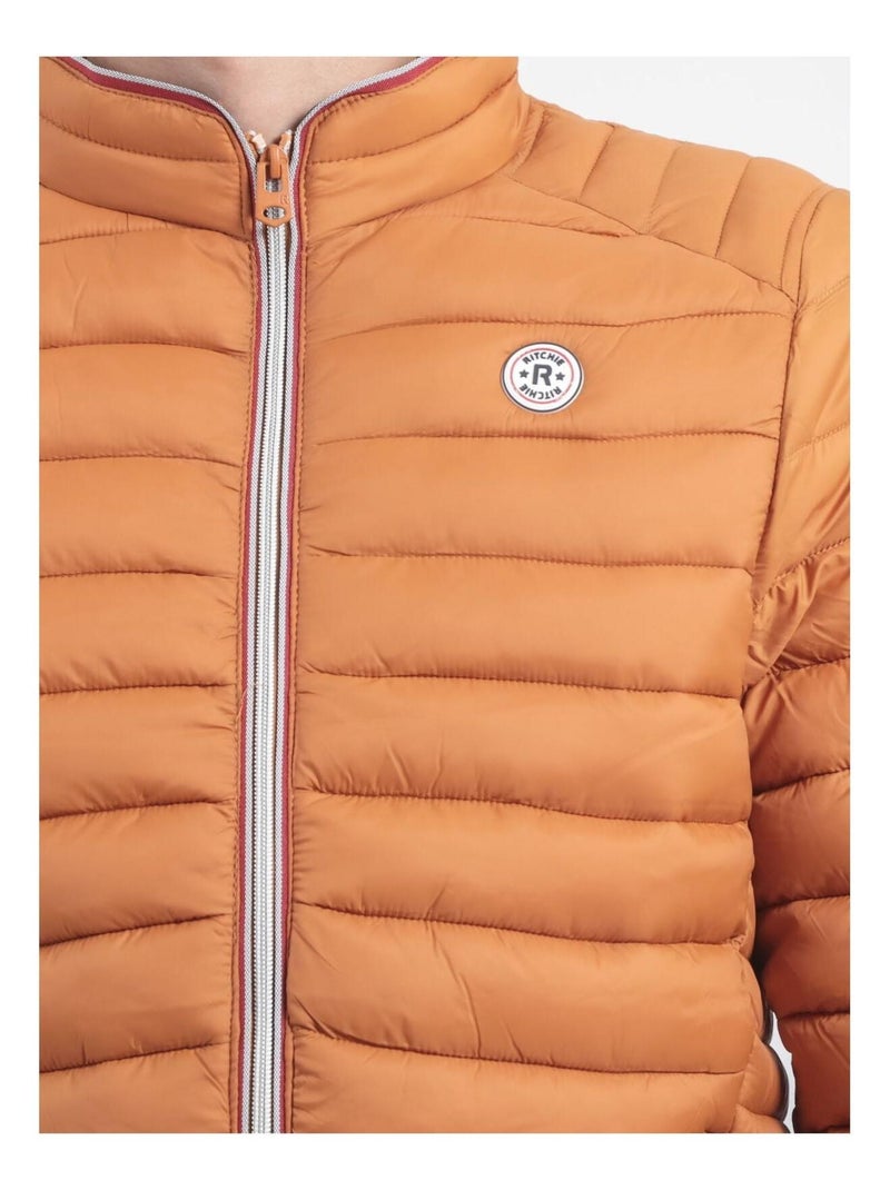 Doudoune légère col montant ZERUBIA II Orange - Kiabi