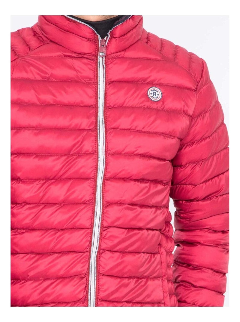 Doudoune légère col montant ZERUBIA Rouge - Kiabi