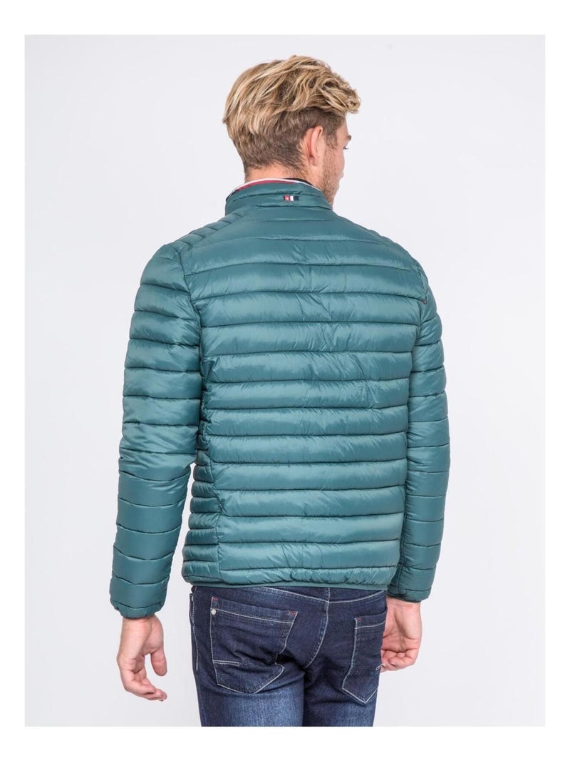 Doudoune légère col montant ZERUBIA Vert - Kiabi