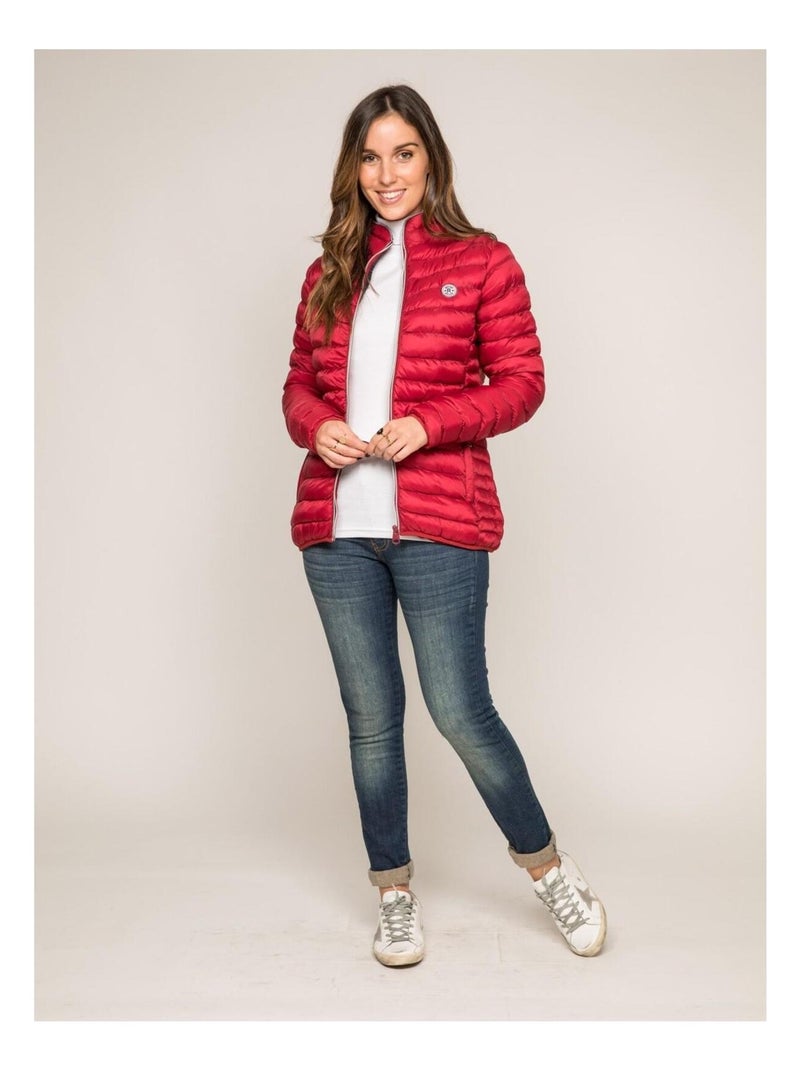 Doudoune légère FAIRUZ Rouge - Kiabi