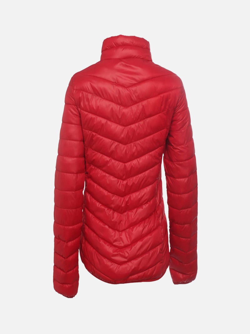 Doudoune légère fine   ALKI - PEAK MOUNTAIN Rouge - Kiabi