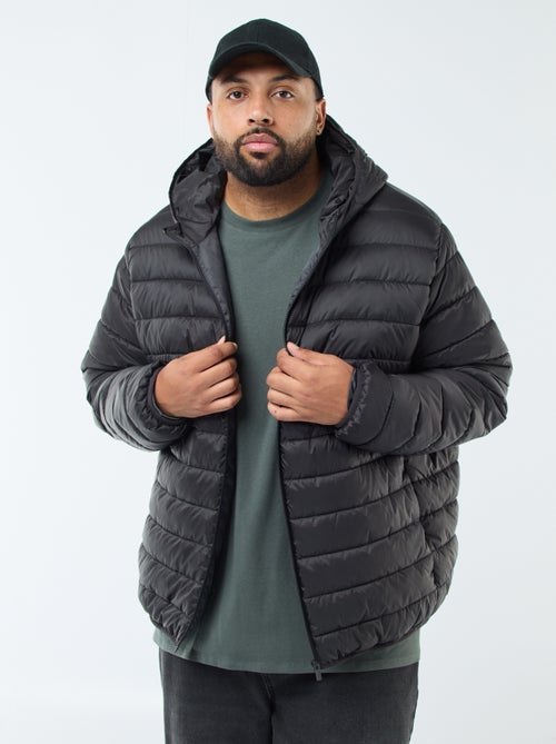 Doudoune légère matelassée avec capuche - Kiabi