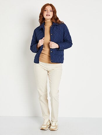 Doudoune légère matelassée pressionnée - Afibel