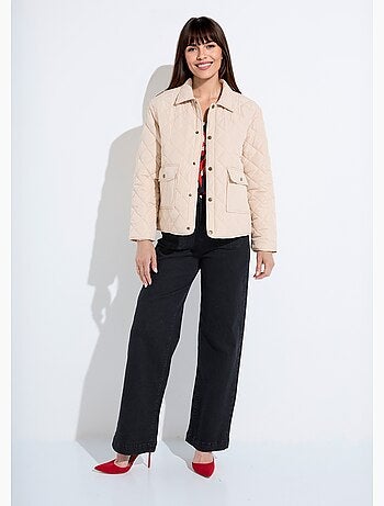 Doudoune légère matelassée pressionnée - Afibel