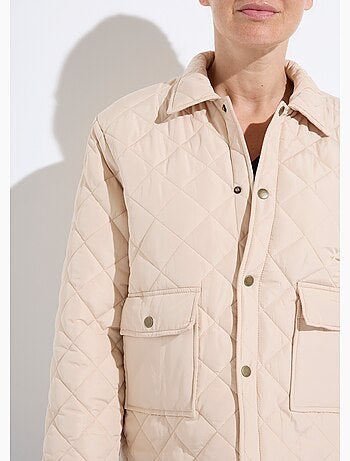 Doudoune légère matelassée pressionnée - Afibel