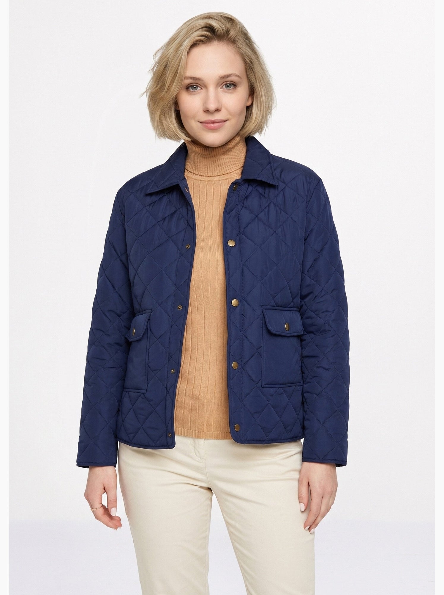 Doudoune Ariat Ideal 3.0 Femme Taille M - Bleu Léger Brillant Matelassé - Occasion Excellent État