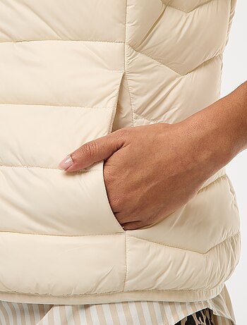 Doudoune légère matelassée sans manches