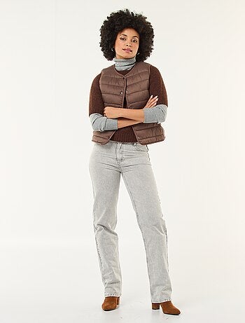 Doudoune légère matelassée sans manches