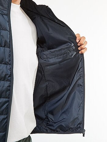 Doudoune légère matelassée unie