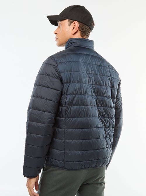 Doudoune légère matelassée unie - Kiabi