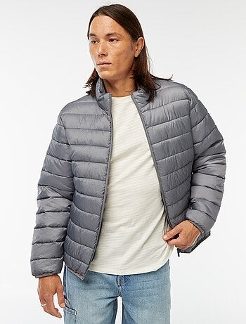 Doudoune légère matelassée unie