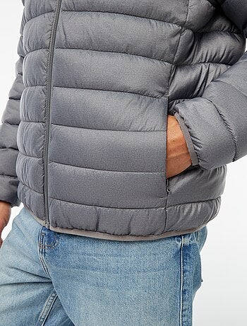 Doudoune légère matelassée unie