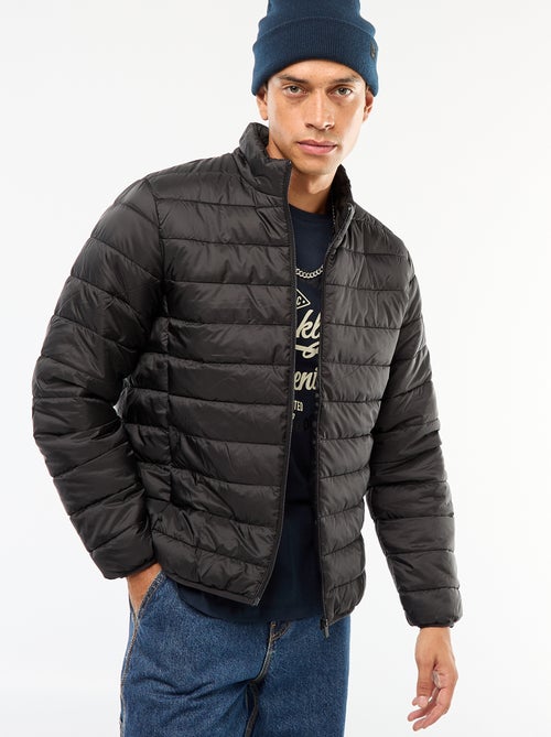 Doudoune légère matelassée unie - Kiabi