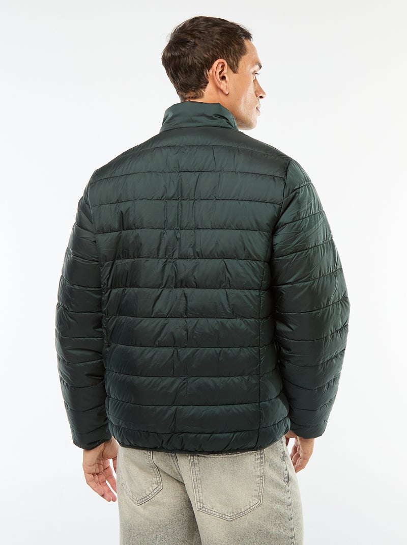 Doudoune Légère Homme - Veste Matelassée Softshell, Coupe Ajustée, Décontractée, Pour Extérieur Automne/hiver