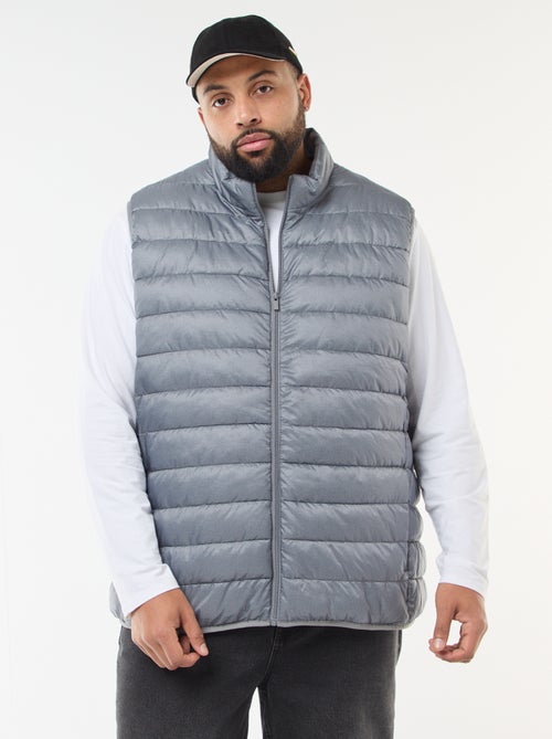 Doudoune légère sans manches à col montant - Kiabi