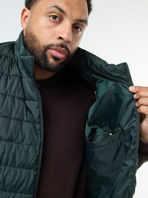 Doudoune légère sans manches à col montant - Kiabi