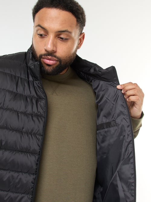 Doudoune légère sans manches à col montant - Kiabi