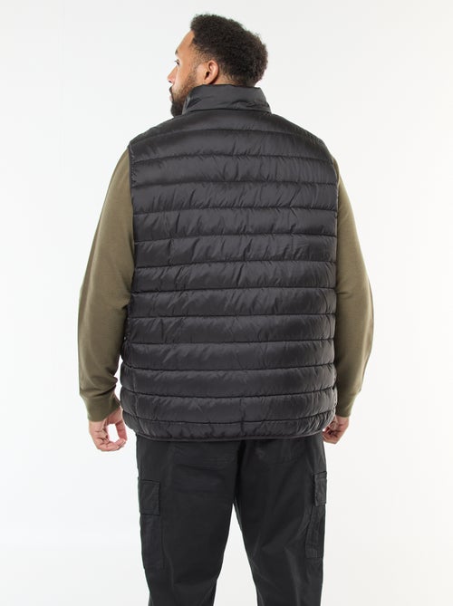 Doudoune légère sans manches à col montant - Kiabi