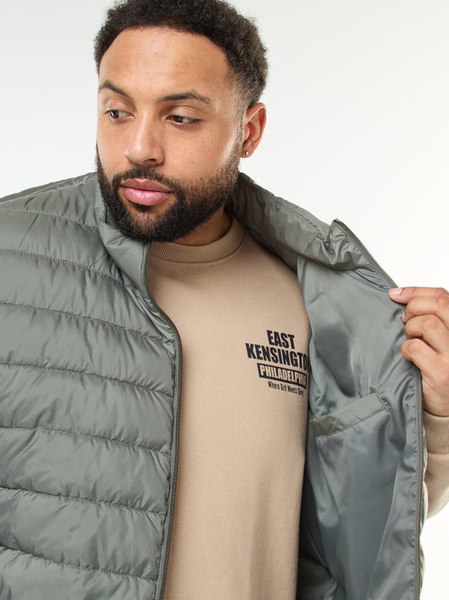 Doudoune légère sans manches à col montant - Kiabi