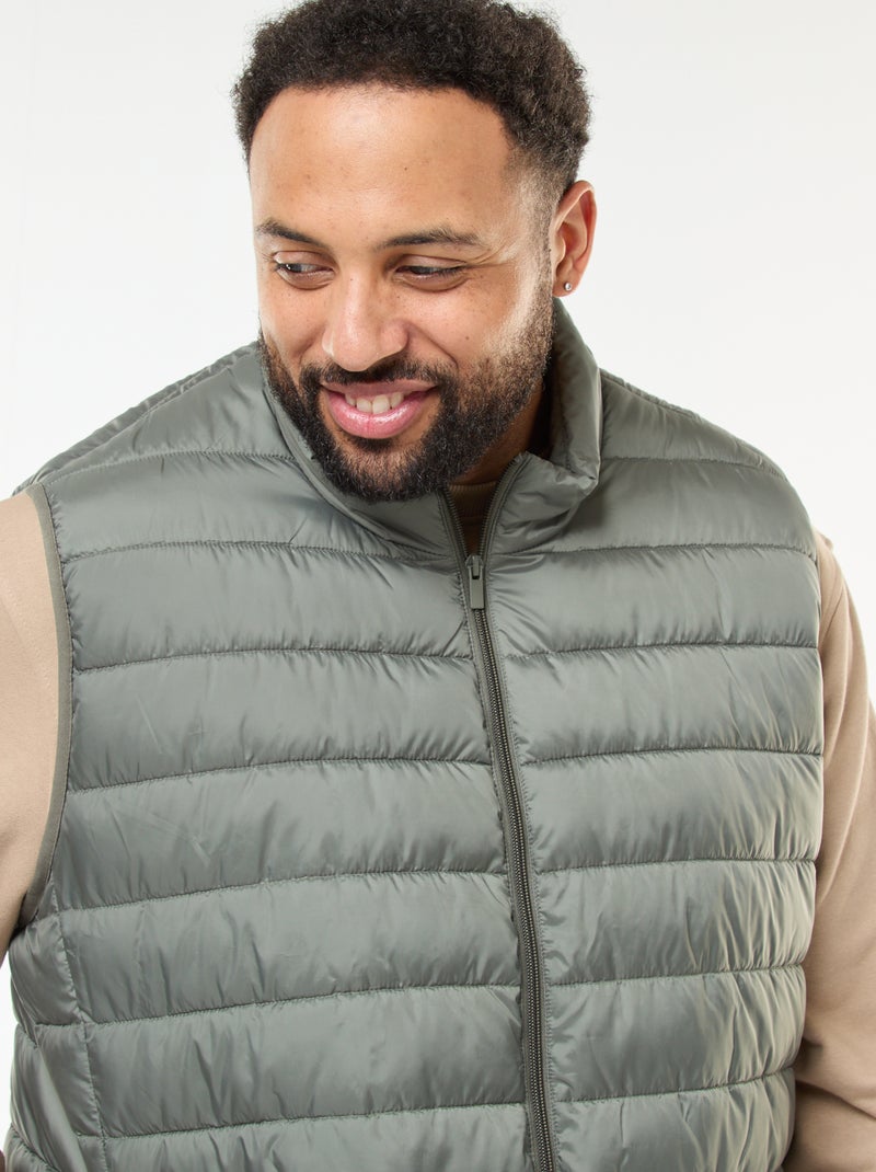 Doudoune Light Doudoune Sans Manche Verte Homme Doudoune Sans Manche Duvet  Homme Chaude Et Compressible