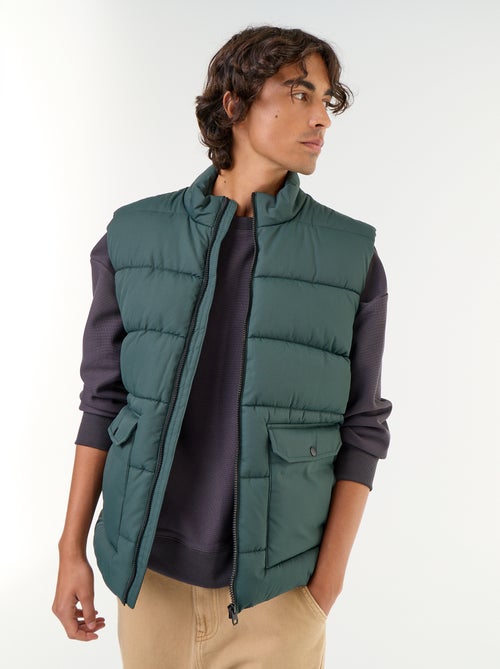Doudoune légère sans manches - Kiabi
