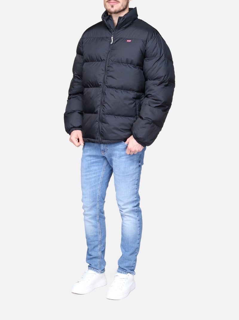 Doudoune Levi's col montant Bleu marine - Kiabi