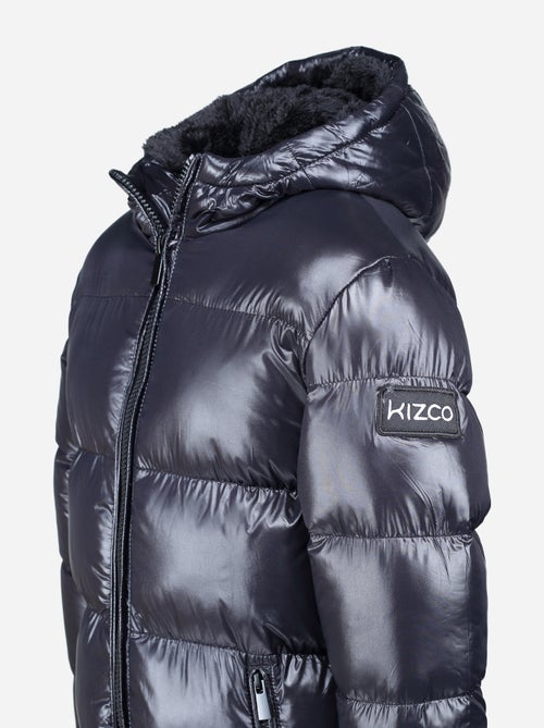 Doudoune longue à capuche - Kizco - Kiabi