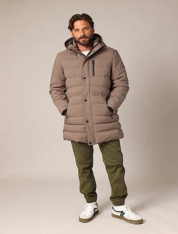 Doudoune longue à capuche
'Deeluxe'